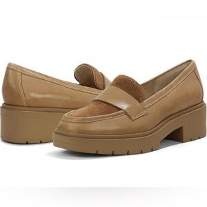 NIB Women’s NYDJ Heidi Platform Loafers in Oyster Color Size 9.5